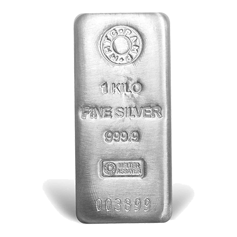 Silver MMTC - PAMP Cast Bar 1kg